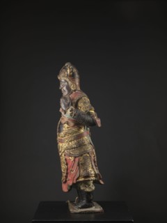 Lokapala — Guardian of the World; unknown sculptor; Chinese; Chinese Buddhism; figurine of a
