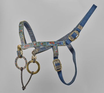 Bridle; maker, Chinese; Qing dynasty 1644–1911; 18th century. Horse tack bridle/riding equipment