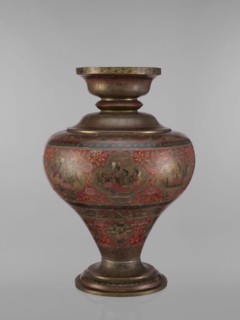 Vase, unknown creator; gift; Indian art; Indian, South Asian cultures; Hinduism, Vaishnavism,