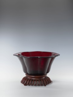 Bowl on base, bowl, Chinese art, Chinese culture, Qianlong style, Qing 1644–1911, Each segment