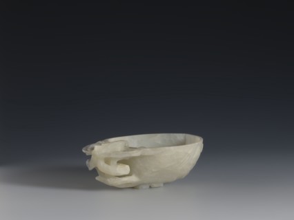 A vessel for rinsing brushes, Chinese, Qing dynasty 1644–1911, 19th century. Materials/subject: