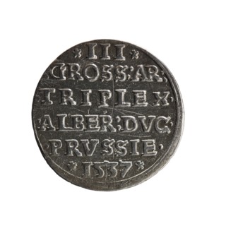 Trojak, Vogelwaider Vogelwaid, Eustachius mintmaster / publisher; Decius, Jost Ludwik fl. 1528–1535