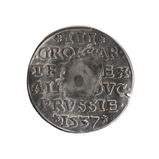 Trojak, Vogelwaider Vogelwaid, Eustachius mintmaster/publisher; Decius, Jost Ludwik fl. 1528–1535