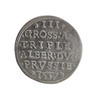 Trojak, Vogelwaider Vogelwaid, Eustachius mintmaster/publisher; Decius, Jost Ludwik fl. 1528–1535