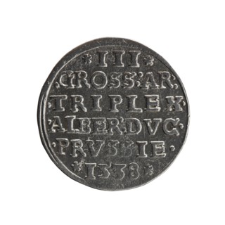 Trojak, Vogelwaider Vogelwaid, Eustachius mintmaster / publisher; Decius, Jost Ludwik fl. 1528–1535