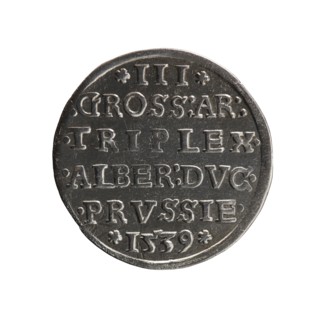 Trojak, Vogelwaider Vogelwaid, Eustachius mintmaster/publisher, Decius, Jost Ludwik fl. 1528–1535