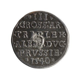 Trojak, Vogelwaider Vogelwaid, Eustachius mintmaster/publisher; Decius, Jost Ludwik fl. 1528–1535
