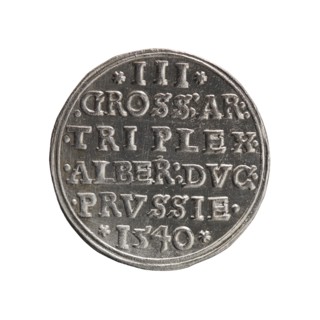 trojak, Vogelwaider Vogelwaid, Eustachius mintmaster/publisher, Decius, Jost Ludwik fl. 1528-1535