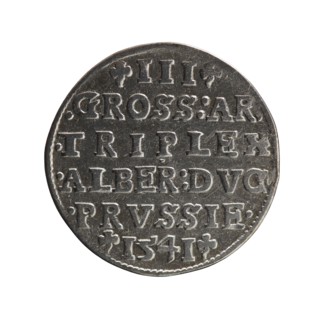 trojak, Decius, Jost Ludwik fl. 1528-1535 co-creator, Schilling, Maciej publisher, Albrecht