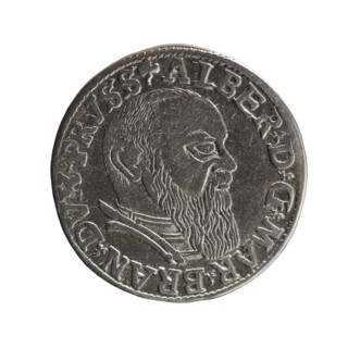 trojak; Schilling, Maciej mintmaster; Decjusz, Jost Ludwik fl. 1528–1535 co-creator; Albrecht