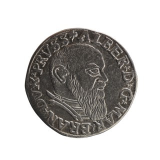 trojak; maker: Schilling, Maciej mintmaster; co-creator: Decjusz, Jost Ludwik fl. 1528–1535 mint