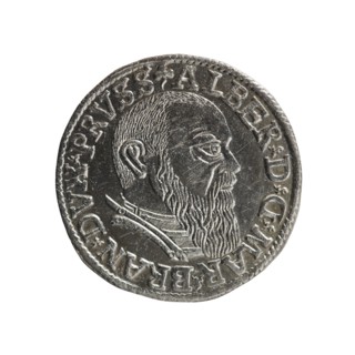 Trojak, Schilling, Maciej mintmaster; Decjusz, Jost Ludwik fl. 1528–1535 co-creator; obverse: male