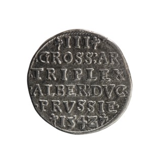 Trojak; Straub Strawb, Heinrich mintmaster/publisher; Decius, Jost Ludwik fl. 1528–1535