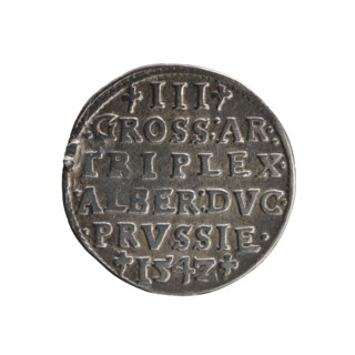 trojak; Straub Strawb, Heinrich mintmaster/publisher; Decjusz, Jost Ludwik fl. 1528-1535