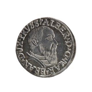 trojak; Straub Strawb, Heinrich mintmaster / publisher; Decjusz, Jost Ludwik fl. 1528–1535 mint