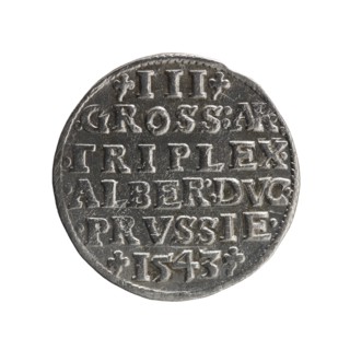 Trojak by Schilling, Maciej mintmaster and co-creator Decjusz, Jost Ludwik fl. 1528–1535, mint