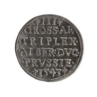 trojak, Schilling, Maciej mintmaster publisher, Decjusz, Jost Ludwik fl. 1528-1535 mint manager