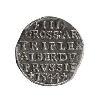 trojak, Schilling, Maciej mintmaster publisher, Decjusz, Jost Ludwik fl. 1528–1535 mint manager