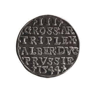 Trojak, Schilling, Maciej mintmaster; Decjusz, Jost Ludwik fl. 1528–1535 co-creator; Albrecht
