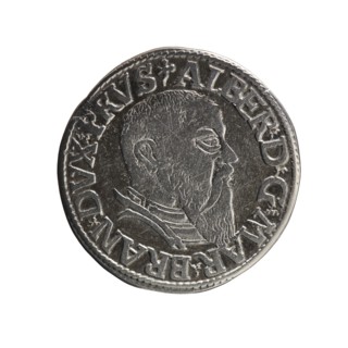 Trojak, Decius, Jost Ludwik fl. 1528–1535 co-creator, Schilling, Maciej publisher. Albrecht
