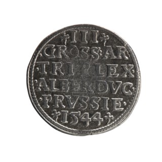 Trojak, Decius, Jost Ludwik fl. 1528–1535 co-creator, Schilling, Maciej publisher. Albrecht