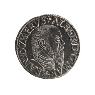 Trojak, Schilling, Maciej mintmaster; Decjusz, Jost Ludwik fl. 1528–1535 co-creator. Albrecht