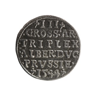 trojak, Decius, Jost Ludwik fl. 1528-1535 mint manager; co-creator, Schilling, Maciej mintmaster;
