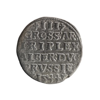 trojak, Schilling, Maciej mintmaster; Decjusz, Jost Ludwik fl. 1528-1535 mint manager co-creator;