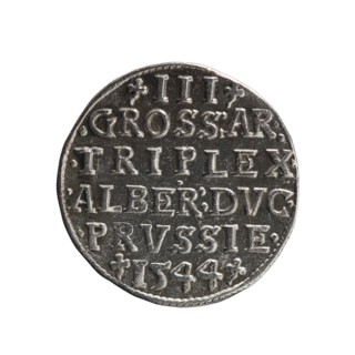 trojak, Schilling, Maciej mintmaster / publisher, Decjusz, Jost Ludwik fl. 1528-1535 co-creator;