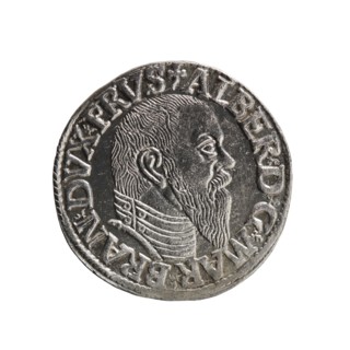 trojak; Schilling, Maciej mintmaster / publisher; Decjusz, Jost Ludwik fl. 1528–1535 co-creator /