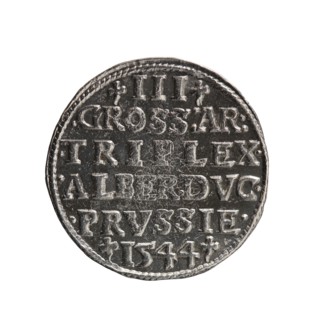 Trojak, Schilling; Maciej Schilling mintmaster; co-creator: Jost Ludwik Decjusz fl. 1528–1535; mint