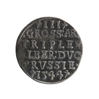 trojak, Decius, Jost Ludwik fl. 1528-1535 co-creator, Schilling, Maciej publisher, Albrecht