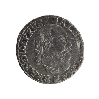 trojak, Albrecht Hohenzollern Prince of Prussia; 1490–1568 - iconography: towers, male busts in