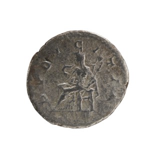 denarius, Elagabalus 204–222; Roman emperor 218–222. Obv.: IVLIA MAESAA AVG — Draped bust of Julia