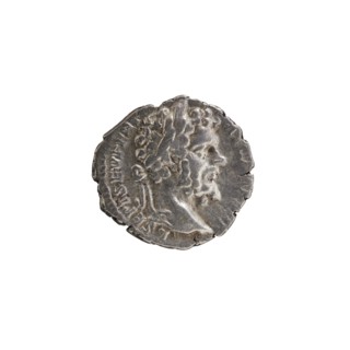 Denarius unofficial, Septimius Severus 146–211; Roman emperor 193–211, issuer: emperor. Obverse: