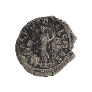 Denarius, Elagabalus 204–222; Roman emperor 218–222. Obv.: IVLIA MAESA AVG — draped bust of Julia