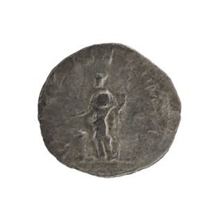 Denarius, Elagabalus 204–222; Roman emperor 218–222. Obverse: IVLIA MAESA AVG — Draped bust of