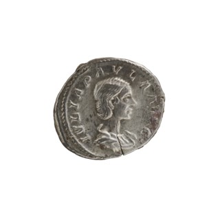 Denarius, Elagabalus 204–222; Roman emperor 218–222 issuer: Julia Paula c.190–235; Roman empress