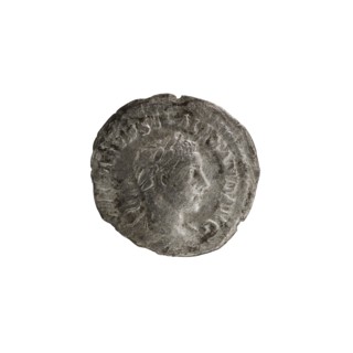 Denarius; Obv.: IMPCMAVRSEVALEXANDAVG — Bust of Alexander Severus with laurel wreath and