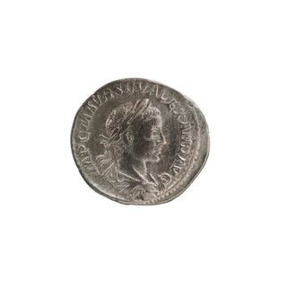 Denarius, Salus personification, Alexander Severus Roman emperor; 222–235 — Obv.: