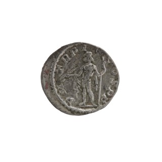 Denarius, Roman deities; Jupiter; Alexander Severus Roman emperor, 222–235 — iconography. Obverse: