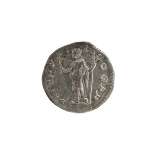 Denarius, Alexander Severus 208–235; Roman emperor 222–235. Obverse: Bust of Alexander Severus with