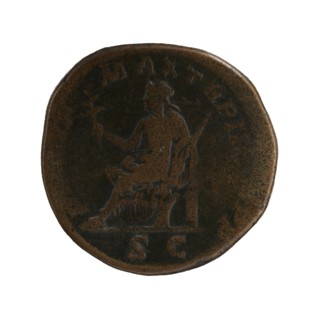 Sestertius, Roman Empire 27 BC–476, 223. Obverse: IMP CAES MAVR SEV ALEXANDER AVG — Bust of