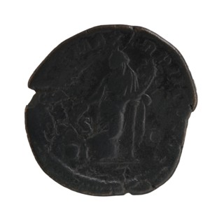 Sestertius depicting personifications; Alexander Severus Roman Emperor, 222–235 — iconography: