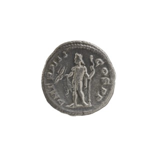 Denarius; Roman deities; Jupiter; Alexander Severus Roman emperor, 222–235 — iconography. Obverse: