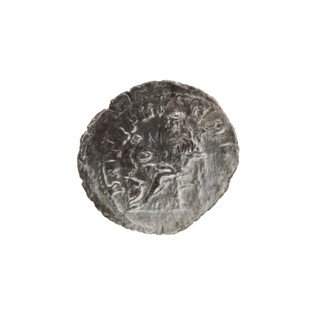 Denarius; personifications; Alexander Severus Roman emperor, 222–235 — iconography: Salus. Obverse: