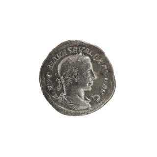 Denarius, Alexander Severus Roman emperor; 222–235 — Obv.: IMPCMAVRSEVALEXANDAVG. Bust of Alexander