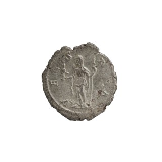 Denarius, Julia Mamaea ca. 180–235; Augusta 222–235, co-creator; Alexander Severus 208–235; Roman