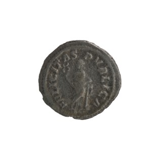 Denarius depicting Julia Mamaea ca. 180–235; Augusta 222–235, issued under Alexander Severus