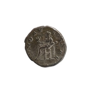 Denarius depicting Julia Mamaea ca. 180–235; Augusta 222–235 and Alexander Severus 208–235; Roman